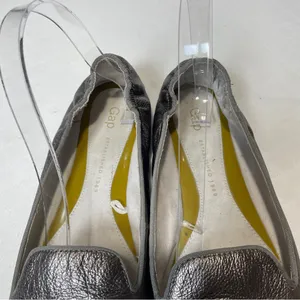 Gap Women's Metallic Scrunch Leather Flat Loafers Size‎ 9 thumbnail 4