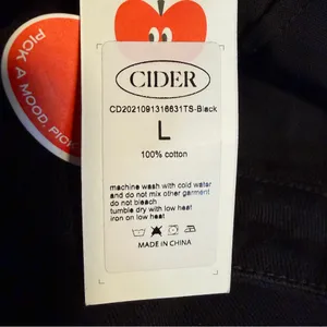 Cider Alessia Cargo Jeans L Black High Rise Wide Leg Y2K Utility NWT thumbnail 7