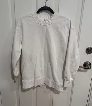 lululemon athletica White Crewneck Sweatshirt thumbnail 1