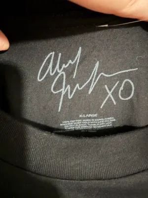 The Weeknd XO Heaven Las Vegas After Hours Black T-Shirt thumbnail 3