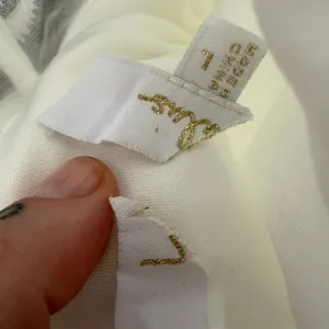 Lulus Lux Bridal NWOT Eternal Gratitude White Floral Embroidered Wedding Dress thumbnail 12