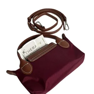 Therapy Boutique Women's‎ Mini Crossbody Bag Burgundy Adjustable Strap thumbnail 15