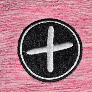 Gym + Coffee Pink Fleck Heathered Full Zip Hoodie‎ Jacket Athleisure Women Small thumbnail 9