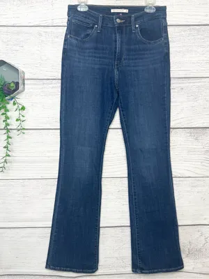 Levi's 725 High-Rise Bootcut Jeans Size 30 thumbnail 12