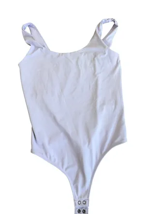 Express Body Contour Lavender Purple Scoop Neck Sleeveless Bodysuit‎ Medium thumbnail 1