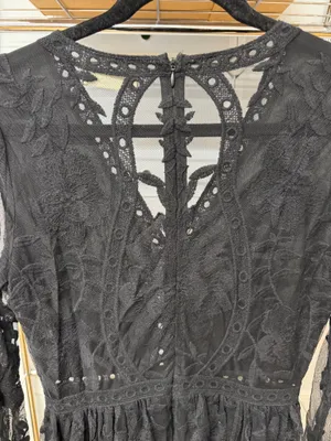 Altar'd State Black Maxi Dress thumbnail 10