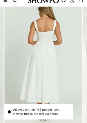 NWT Showpo KHARI MIDI DRESS size 10 thumbnail 2