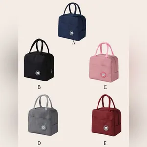 Portable lunch bag with side pocket Made of Polyester thumbnail 2