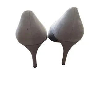 Talbots Women's Size 9‎ M Gray Leather Suede Pointed Toe 4.5 IN Heels thumbnail 5
