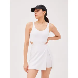 NWT Outdoor Voices Womens Size Large White Court Slim Fit Mini Dress NEW thumbnail 2