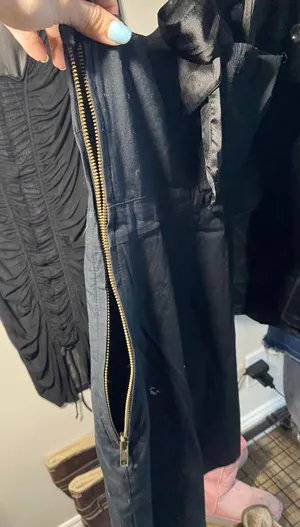 Black & Gold Mini Dress thumbnail 6
