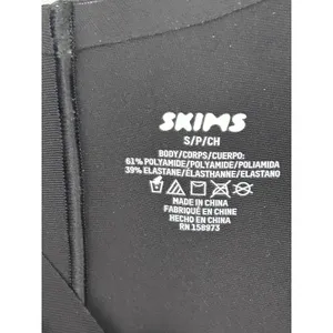 NWT Skims Body Unlined Plunge Bodysuit black Size S ( Sold Out) thumbnail 5