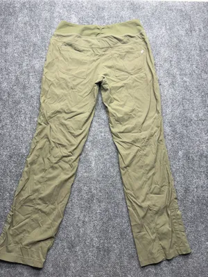 Mountain Hardwear women's Medium Olive Green Active Stretch outdoors Pants thumbnail 5