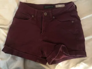 Aeropostale Maroon Shorts thumbnail 1