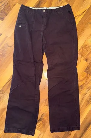 Columbia chocolate brown size 14 hiking, work pant‎ 100% cotton outdoor thumbnail 1