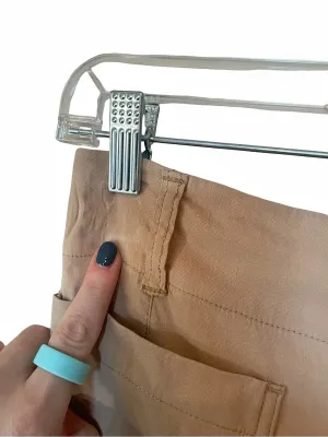 Maeve Anthropologie Colette High Rise Wide Leg Pants Beige Size 31 thumbnail 7