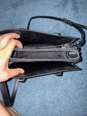 Michael Kors Black Leather Satchel Handbag thumbnail 3