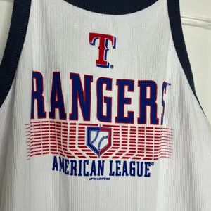 Soft As A Grape Texas Rangers American League Cotton Tank Top NWT Womens Medium thumbnail 2