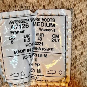 Women's Avenger A7126 Framer Brown/Tan Steel Toe Waterproof Work Boots - 8M thumbnail 6