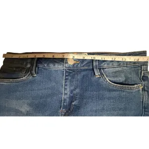 Free‎ People Mid Rise Raw Hem Flare Jeans Medium Wash Blue W28 61855-16515125 thumbnail 9