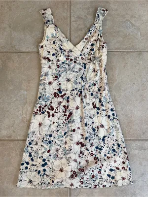Patagonia Amaia Organic Cotton Floral Dress Size 2 thumbnail 1