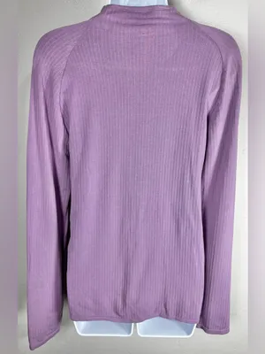 Anthropologie Indra Seamless Ribbed Mock Neck Cozy Long Sleeve Top Size XL thumbnail 7