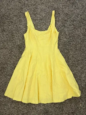 Mustard seed Yellow dress thumbnail 3