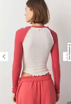 (Xs) Out From Under Baseball Notch Neck Layering Tee thumbnail 2