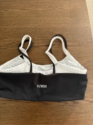 FORM Activewear Layer Bra in Black thumbnail 3