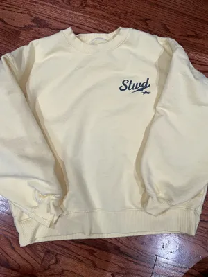 Stud crewneck sweatshirt Yellow Size M thumbnail 1