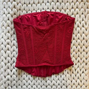 Red Garage Corset Top thumbnail 3