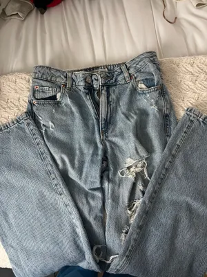 Garage Blue Straight Jeans thumbnail 4