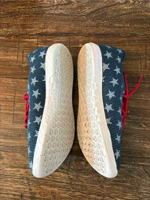 NOBULL Flag Trainer Women 7.5 Blue White Star Patriotic Athletic Shoe thumbnail 3