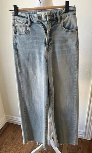 Hidden wide leg crop jeans Nori thumbnail 1