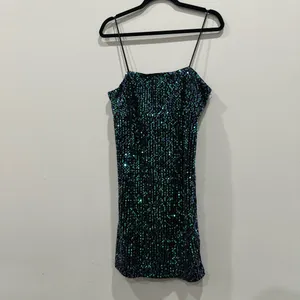 Motel Rocks Sequin Dress Size L NWT thumbnail 4