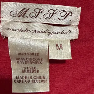 Max Studio Specialty Products Chic Sleeveless Red Midi Dress thumbnail 2