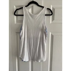 Ecru Womens Small Blue Sequin Tank Sleeveless Y2K‎ Going out Top thumbnail 5