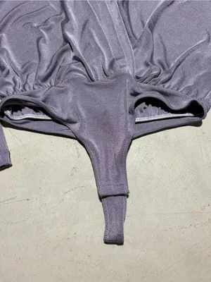 Free people intimately Lavender Long-Sleeve Bodysuit medium thumbnail 2