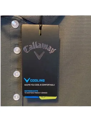 Callaway Golf Polo Smoked Pearl Grey Size M thumbnail 8