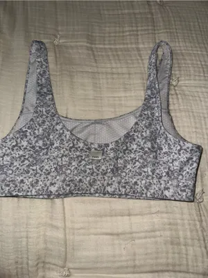 Vuori Light Mini Camo Print Sports Bra & Biker Shorts set size S thumbnail 5