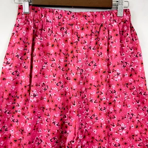 Sugar Lips Womens Wide‎ Leg Pants XS Floral Soft Girl Indie Romantic Coquette thumbnail 5