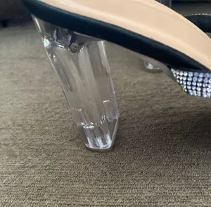 Diamond Stud women's heel with a glassy heel thumbnail 5