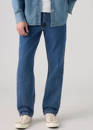 Mens Levi 550 Jeans in Medium Blue thumbnail 1