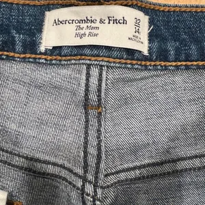 Abercrombie & Fitch Curve Love High Rise Mom Jean Distressed Denim Size 32 NWT thumbnail 7