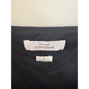 Babaton Contour Squareneck Short Sleeve Bodysuit Black Small S thumbnail 2