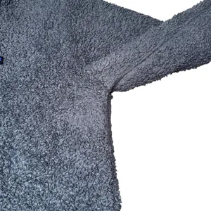 Patagonia‎ Los Gatos Fleece Women Medium Grey Excellent Quarter-Zip Pullover thumbnail 5