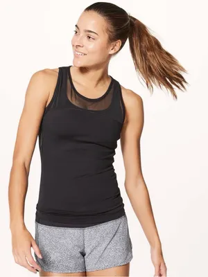 Lululemon Home Stretch Tank in Black thumbnail 1