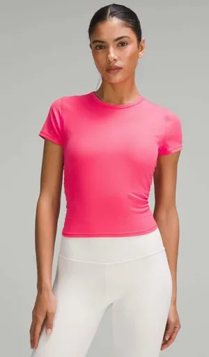 Lululemon All It Takes Short-Sleeve Shirt Nulu Lip Gloss thumbnail 1