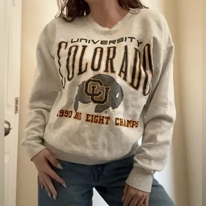 Vintage 90s‎ University of Colorado Graphic Crewneck Sweater Sz L Grey thumbnail 2
