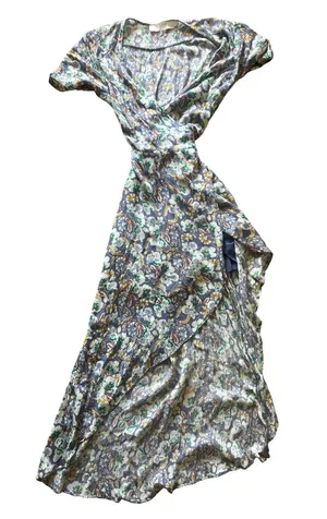 ASTR The Label Floral Asymmetric Wrap Dress | XSmall thumbnail 1